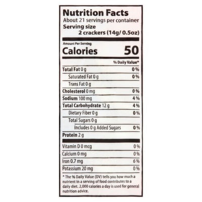 Excelsior Water Crackers 10.5oz / 3pk