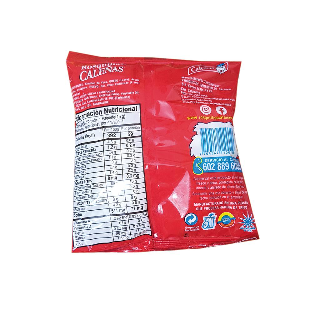 Rosquillas Caleñas 12pk