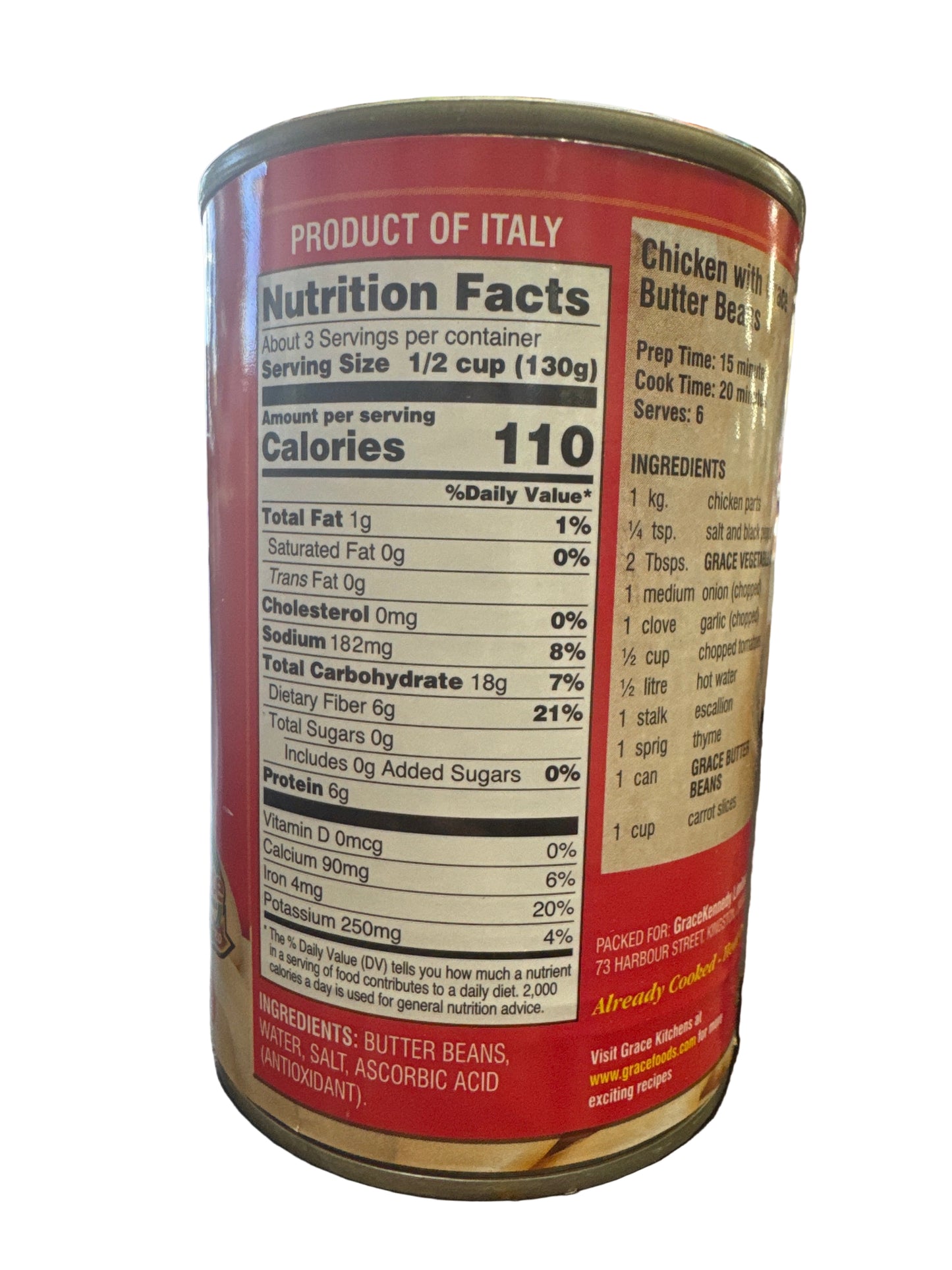 GRACE BUTTER BEANS 14oz