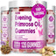 Evening Primrose Oil Gummies | 1500mg | with Black Cohosh, Chasteberry, Ginger Extract for Daily Women's Wellness Support