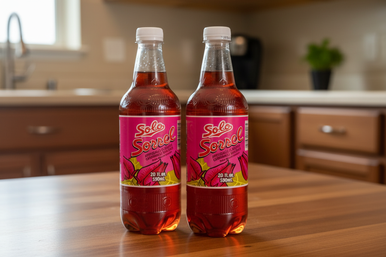 Solo sorrel drink 20 Oz