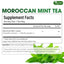 Premium Moroccan Mint Green Tea | Traditional Green Tea with Spearmint –  Premium Quality Herbal Blend.