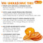 Premium Dried Orange Slices 6oz – Natural Dehydrated Citrus Wheels for Tea, Cocktails, Baking, Holiday Decorations, Potpourri, and Crafts.