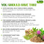 Premium Stomach & Liver Herbal Tea | Milk Thistle Seed, Ginger, Fennel, Peppermint & Licorice