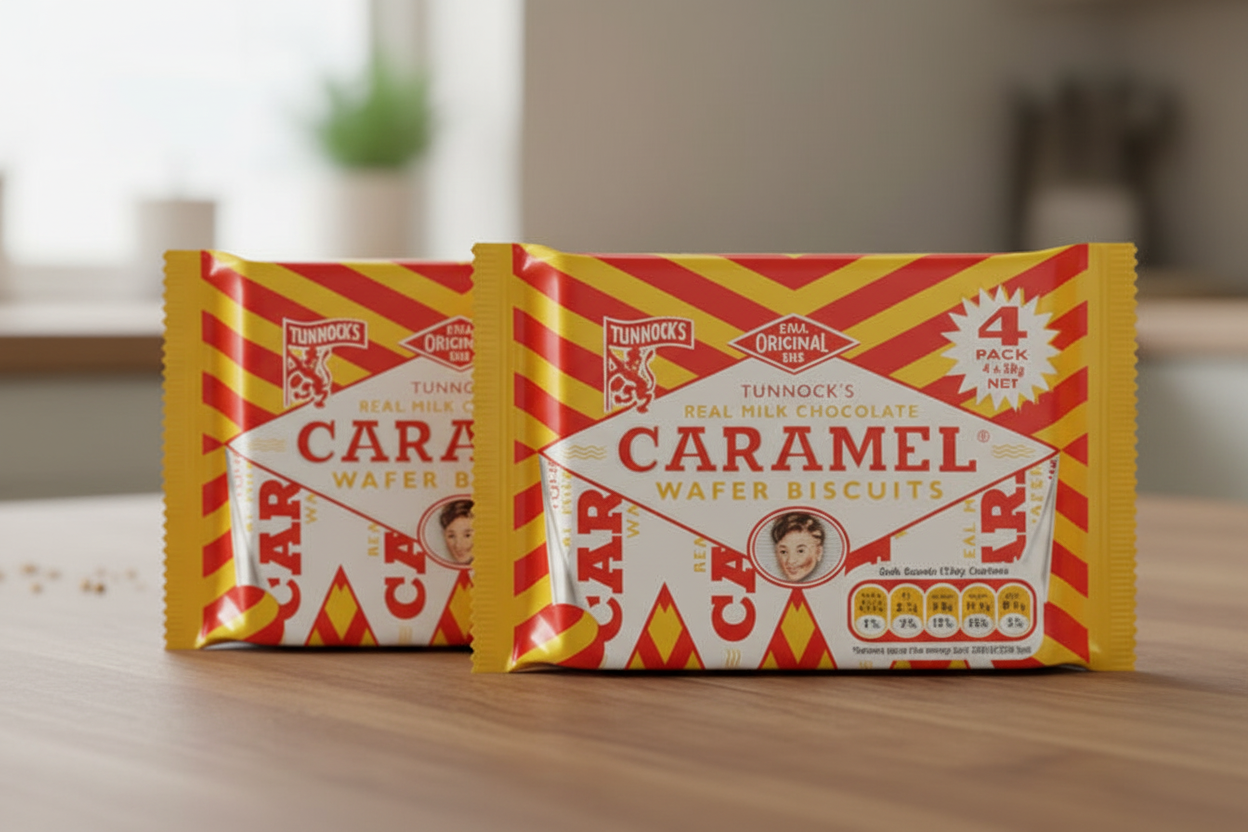 Tunnocks caramel wafer 4CT