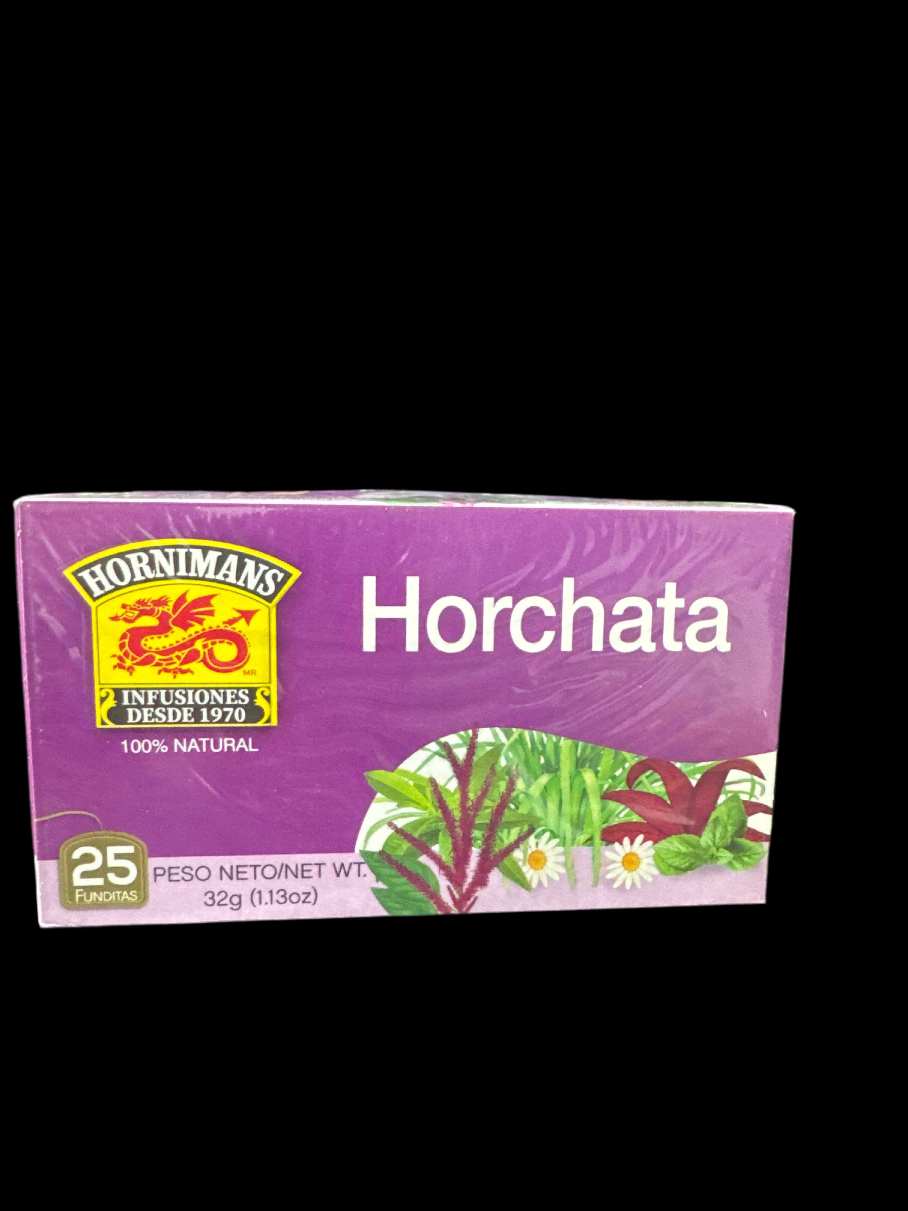 HORNIMANS HORCHATA TEA 25 CT