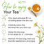 Chamomile Tea Bags, 100% Natural Chamomile, Freshly Picked, Naturally Dried Chamomile, Hand-made, Biodegradable Tea Bag