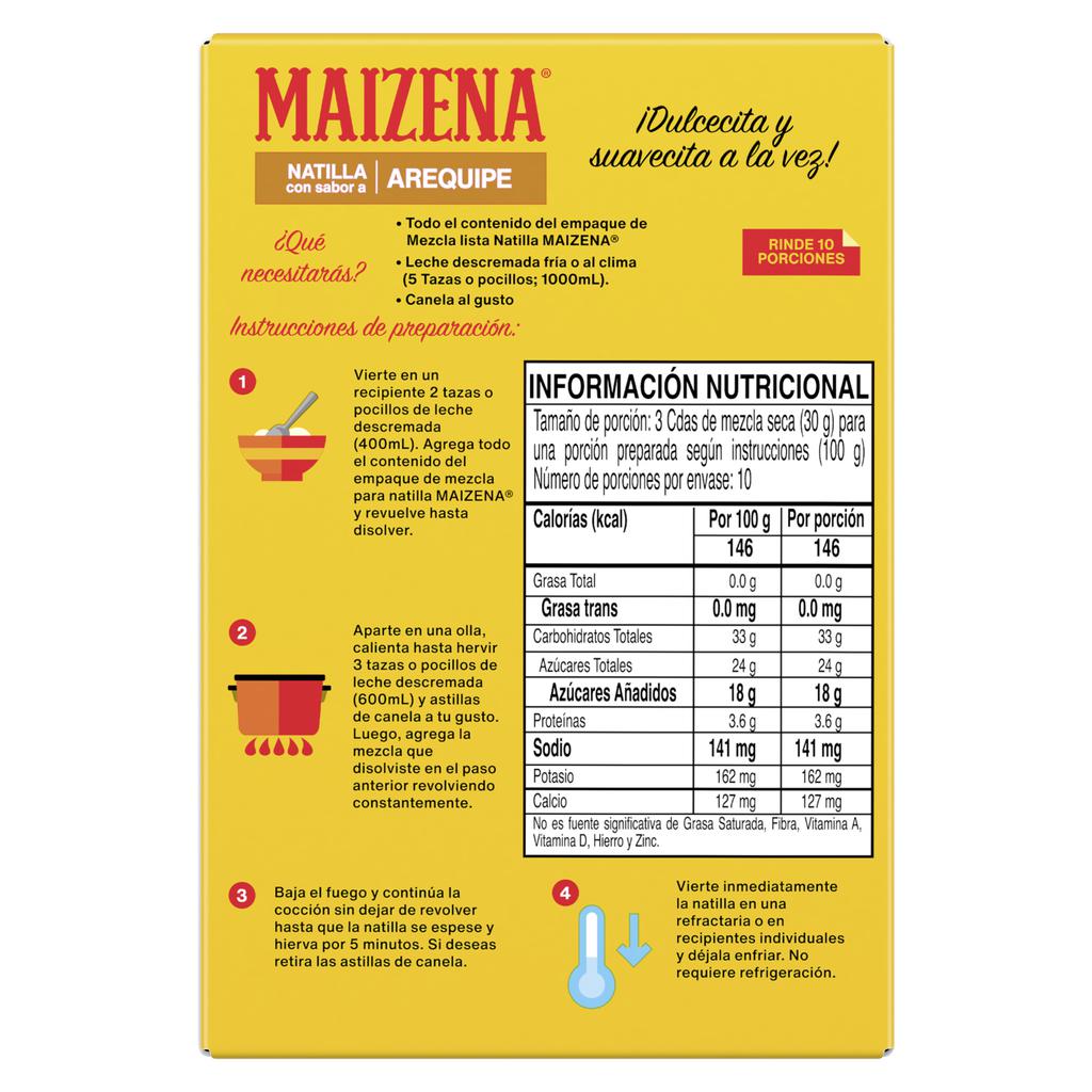 Maizena Natilla De Arequipe 300gr