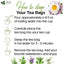 Dandelion Root Tea Bags, 100% Natural & Pure from Dandelion Root, Eco-Conscious Tea Bags, Dandelion Root Herbal Tea. Dandelion Root Tea. No Sugar, No Caffeine, No Gluten, Vegan.