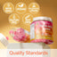 Yerba Mate Gummies – Super Focus & Energy Support – Formulated with Yerba Mate Extract, L-Theanine, Rhodiola, Ginseng, Choline, B12 – Peach Mango Flavor