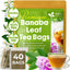 Natural Banaba Dried Leaves, Tea Bags, Powder, Whole Banaba Leaves, 100% Pure Dried Banaba Leaves, Banaba Leaf Tea, No Additives, No Caffeine, Vegan