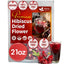 Hibiscus Dried Flowers, Tea Bags, 100% Natural, Pure from Hibiscus Flowers. Loose Flower Hibiscus Herbal Tea. Hibiscus Flower Tea. No Sugar, No Caffeine, No Gluten, Vegan.