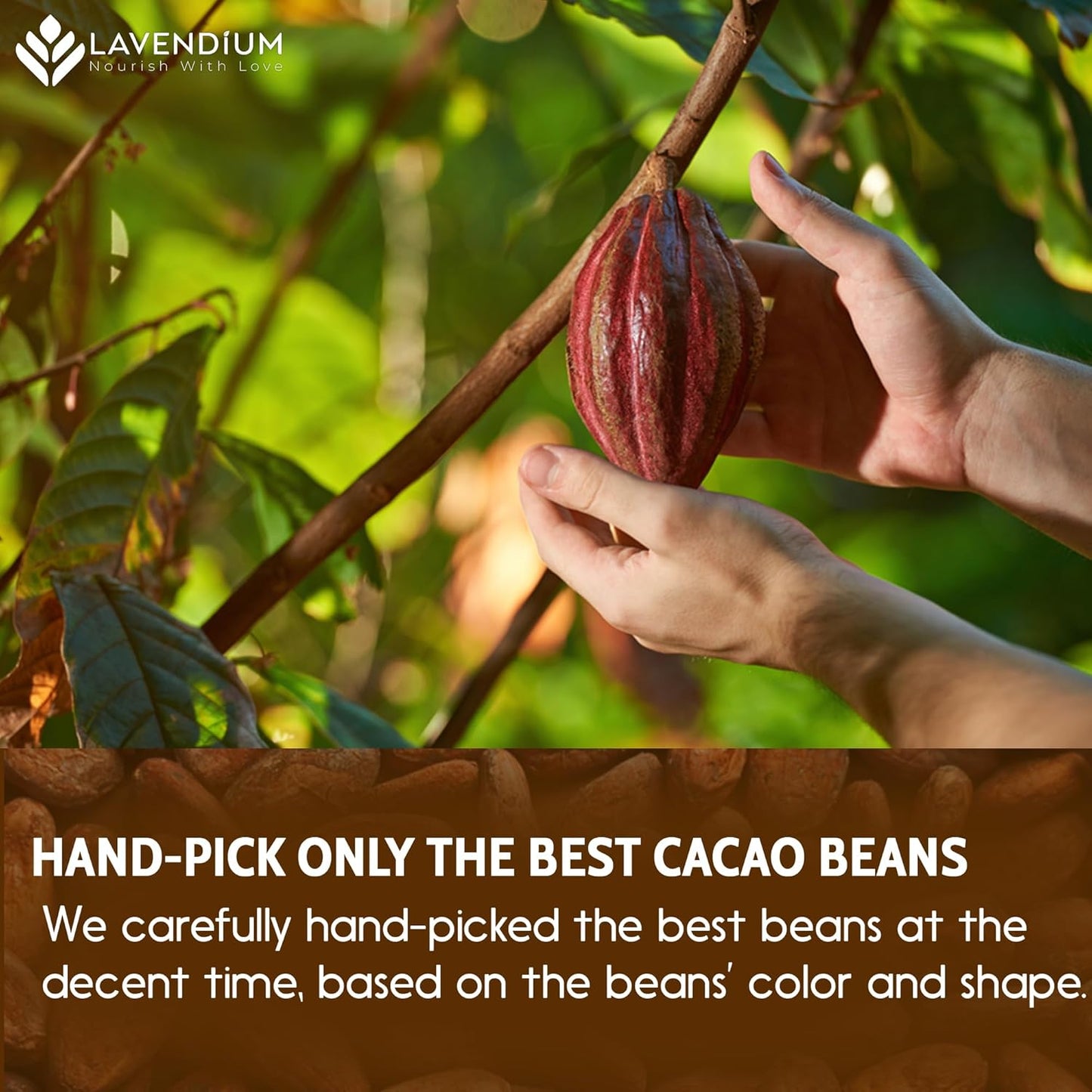 Cacao Powder, 25oz (1.56 lbs), 100% Natural & Pure, Unsweetened, Rich Chocolate Flavor, Perfect for Baking & Smoothies