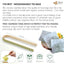 Burdock Root Tea Bags, 100% Natural & Pure from Burdock Root. Burdock Root Herbal Tea. Burdock Root Tea. No Sugar, No Caffeine, No Gluten, Vegan.