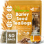 Premium Barley Tea Bags, 100% Natural & Pure from Barley. Loose Barey Herbal Tea. No Sugar, No Caffeine, No Gluten, Vegan.