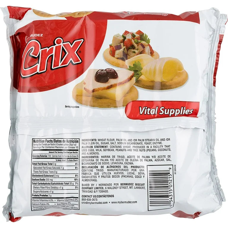 Crix crackers original 10oz