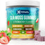 Sea Moss Gummies | Strawberry Flavor Vegan Gummies | Extra Rich 9-in-1 Formulation with Irish Sea Moss, Elderberry, Bladderwrack, Burdock, Ashwagandha, Maca, Zinc, B12 | Energy & Immune Support