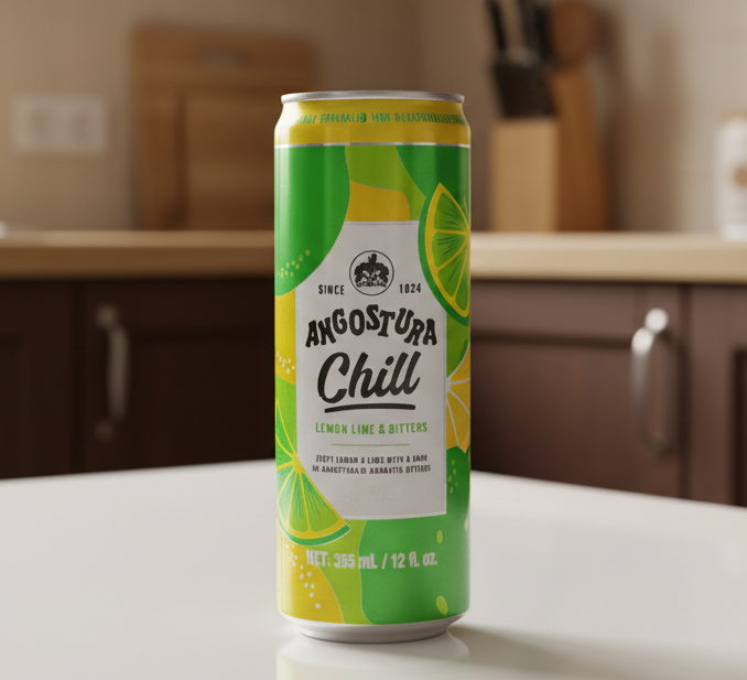 Angostura Lemon Lime & Bitters Beverage 12 oz