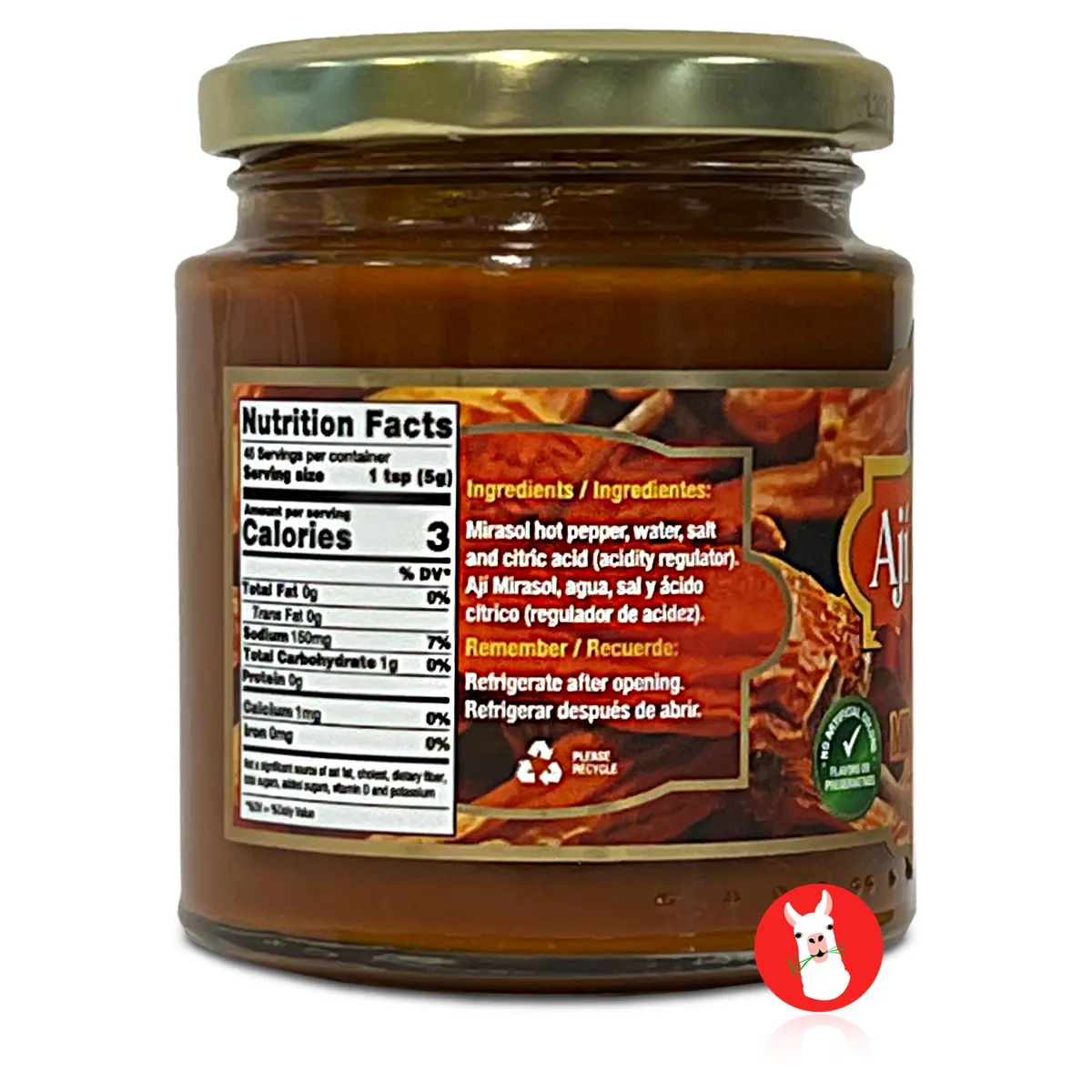 Belmont aji amarillo pasta 8oz