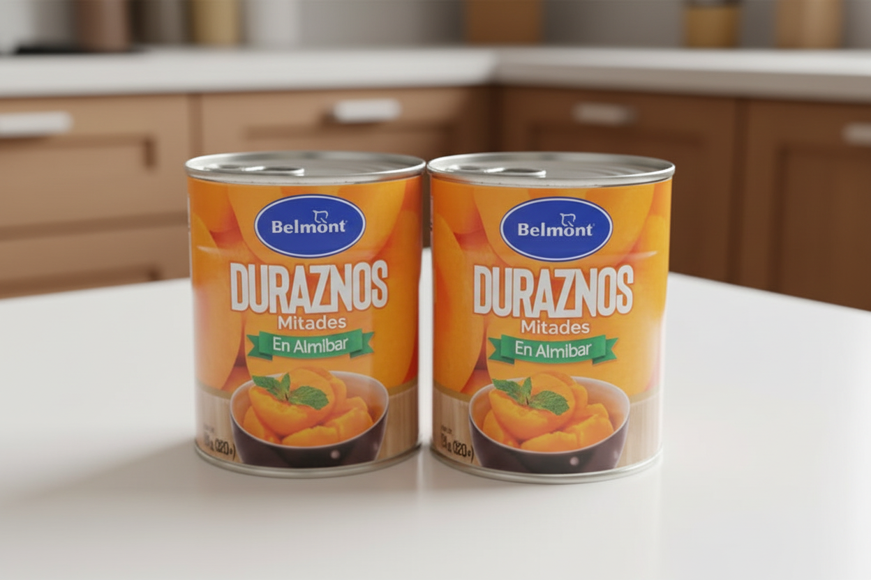 Belmont Duraznos mitades en almibar 820gr