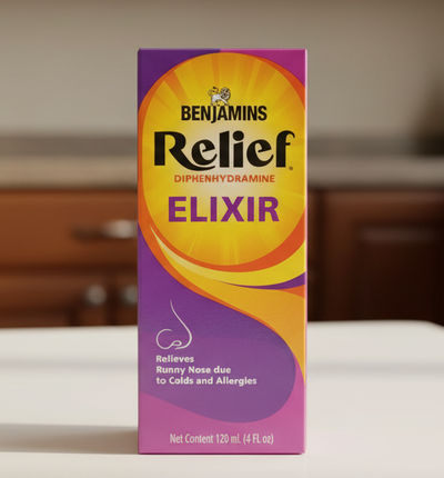 Benjamins Relief Elixir 4 oz