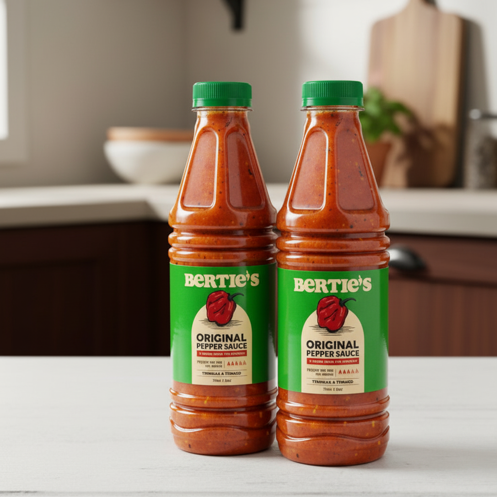 Berties Original Pepper Sauce 750ml