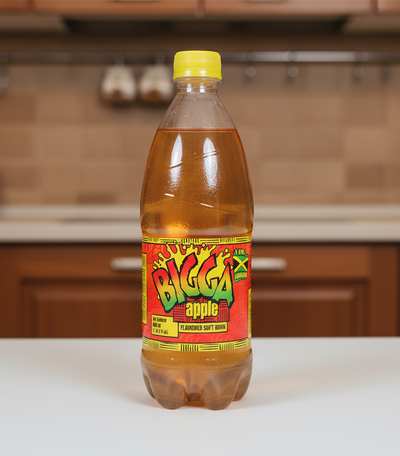 Bigga Apple Flavoured Soft Drink 20 oz