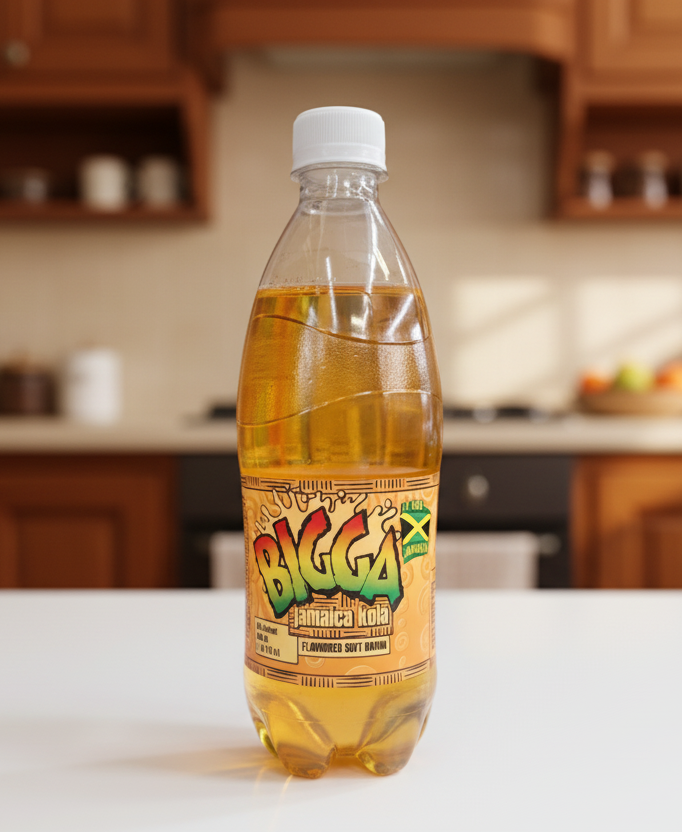 Bigga Jamaica Kola Flavored Soft Drink 20 oz
