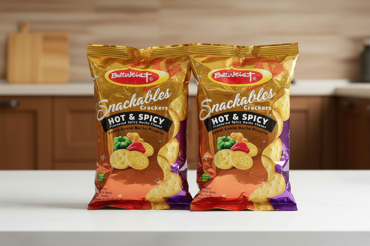 Butterkist Hot & Spicy Snackables Crackers 45 gr 2/$5.00