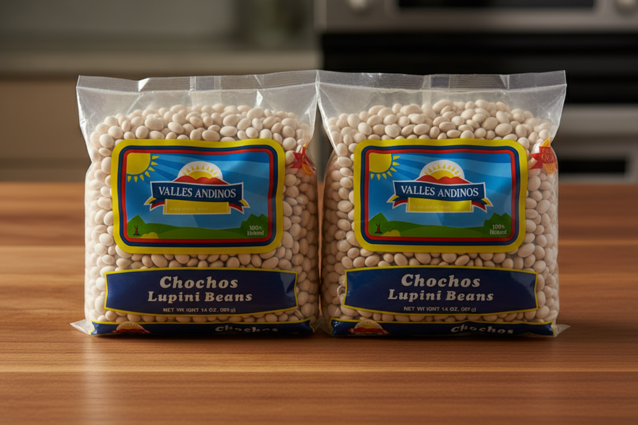 VALLES ANDINOS chochos lupini beans 14 oz
