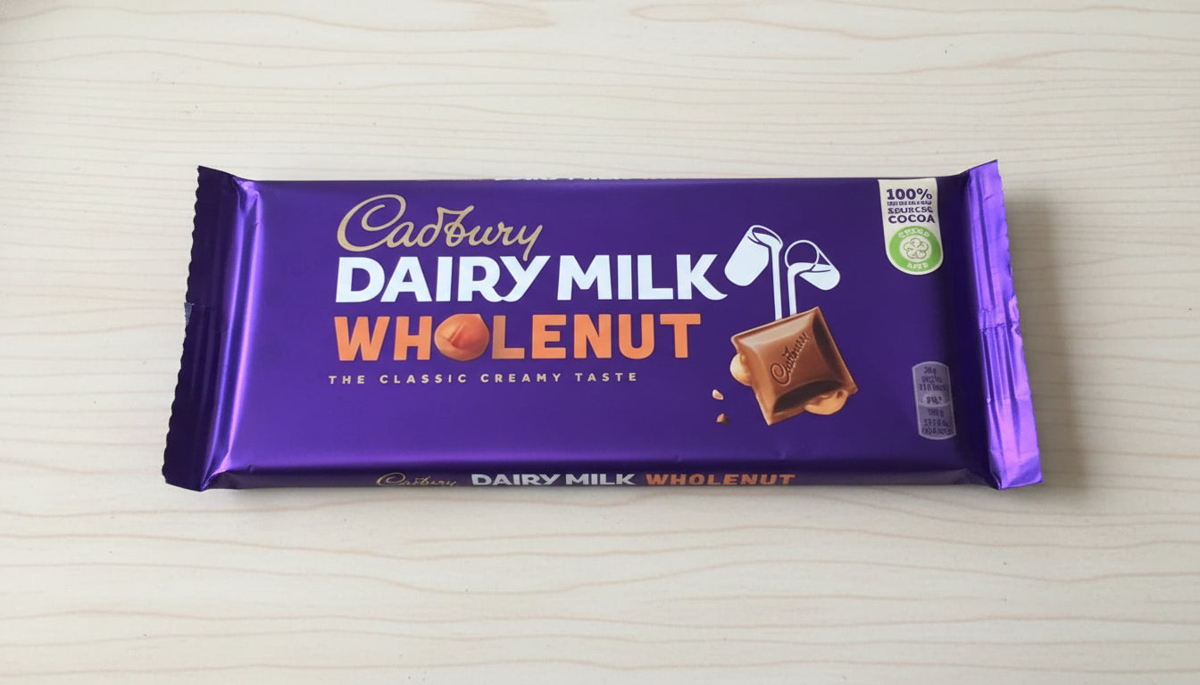 Cadbury Wholenut Chocolate 180gr