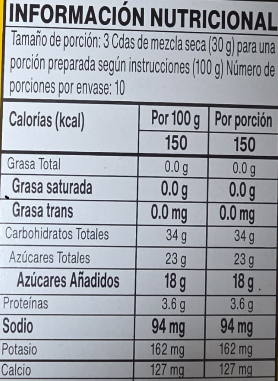 Maizena Natilla Tres Leches 300gr