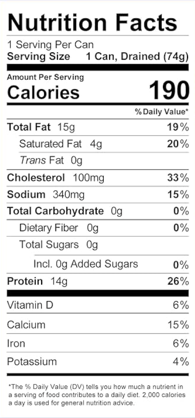 Brunswick Sardines In Soybean oil 3.75oz