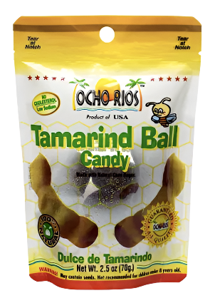 OCHO RIOS  TAMARIND CANDY BALLS 2.5OZ