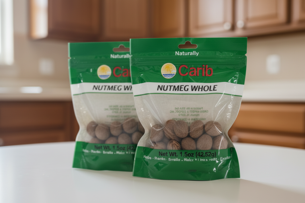 Carib Whole Nutmeg Cello 1.5 oz