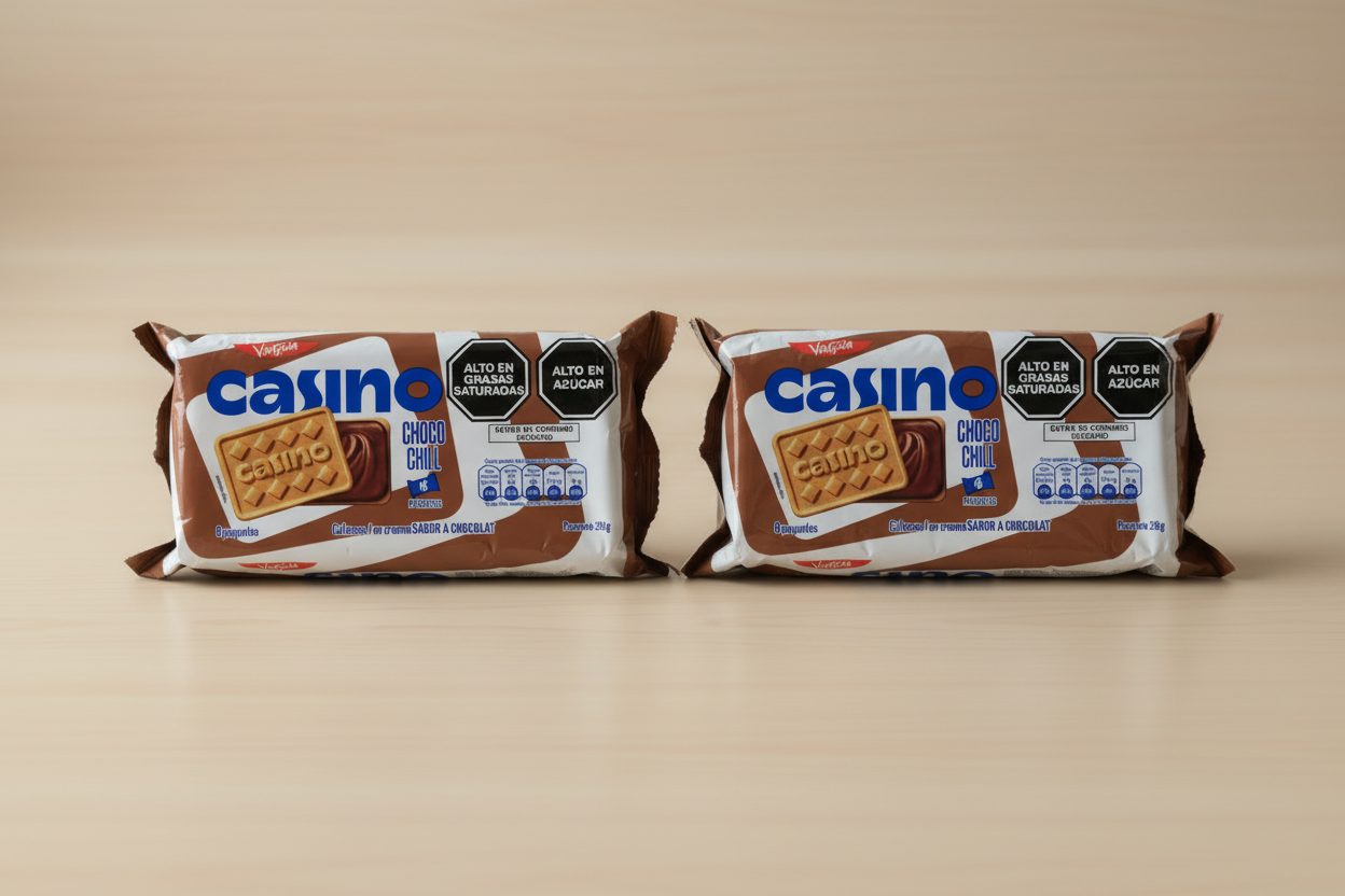 Casino Chocolate Cookies 258gr