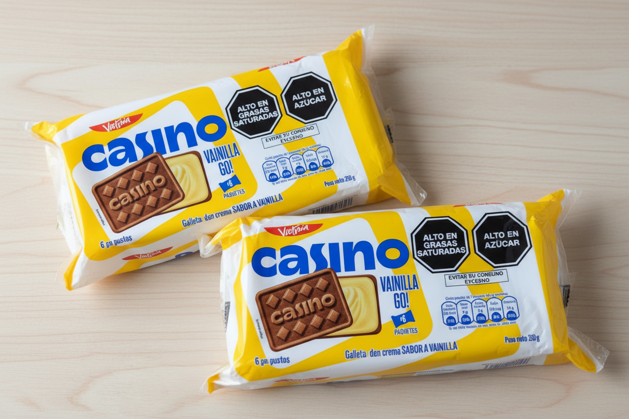 Casino Vanilla Cookies 258gr