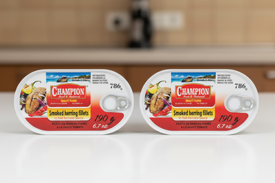 Champion Smoked Herring Fillets 6.7 oz