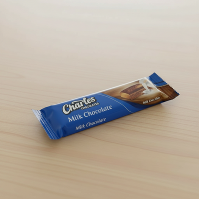 Charles Milk Chocolate Bar 12/45gr