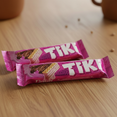 Charles Tiki Strawberry Waffer 16/26gr