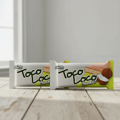 Charles Toco Loco Chocolate 12/32gr - Coconut