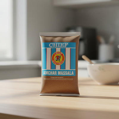 Chief Amchar Massala packet on a white background