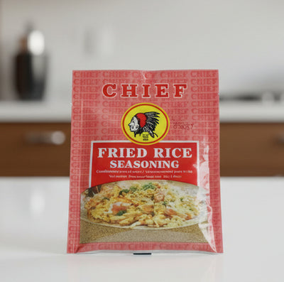 Chief Fried Rice Seasoning packet on a white background