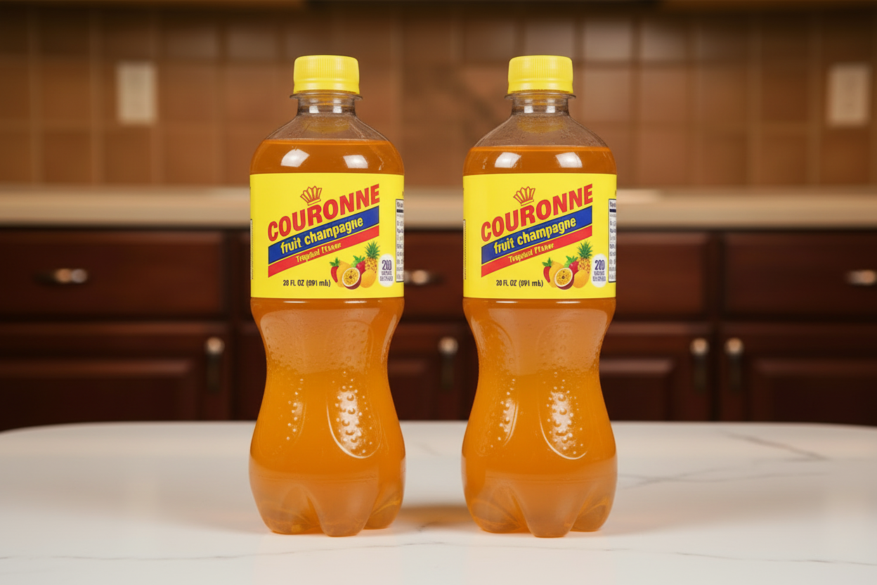 Couronne Fruit Champagne, Tropical Flavor 20oz
