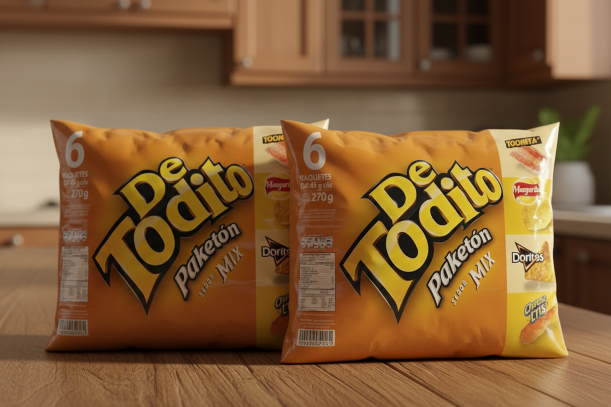 Detodito Paketon Mix 6Pk/45gr