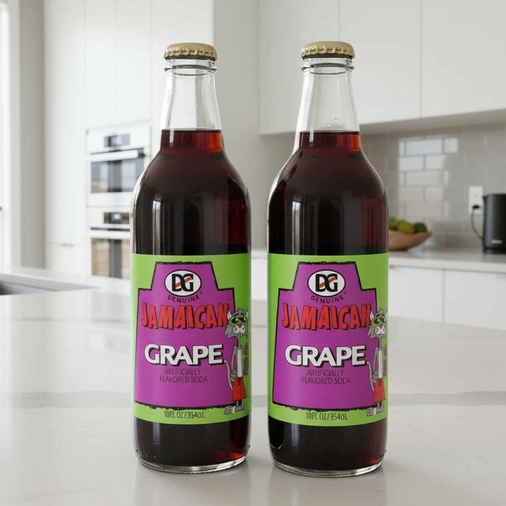 D&G grape sodas 12oz