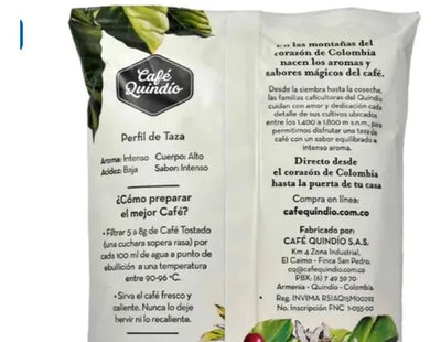 Cafe Quindio Gourmet tostado  340gr