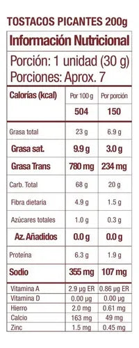 Tostacos 3Pk/200gr