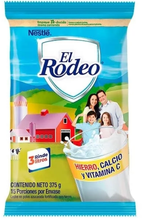 EL RODEO LECHE EN POLVO 375 GR