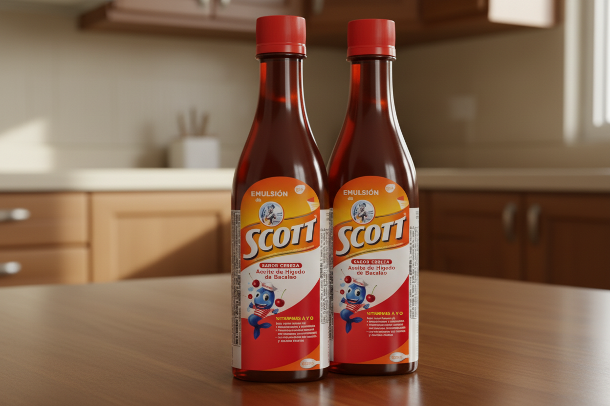 Emulsion de Scott Cereza 360ml